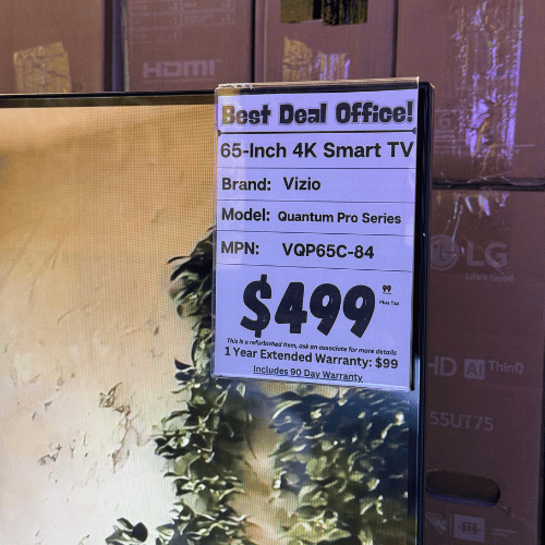 65 - Inch Vizio UHD 4K Quantum Pro QLED Smart TV 2160P (VQP65C - 84) - Best Deal Office, TV, & Apple StoreLas_Vegas