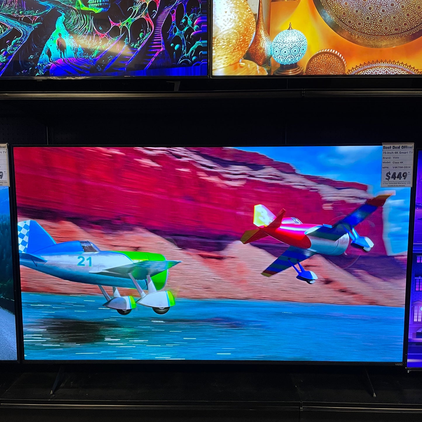 75 - Inch Vizio UHD 4K LED Smart TV 2160P (V4K75M - 0804) - Best Deal Office, TV, & Apple StoreLas_Vegas