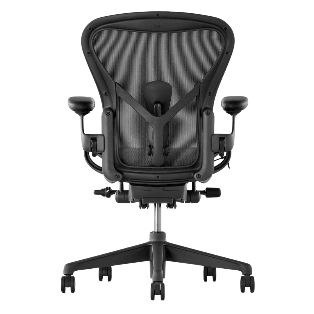Herman Miller Aeron Remastered Office Chair SL Posture Fit (Fully Adjustable) Graphite - Size A - Best Deal Office Furniture & Apple StoreLas_Vegas