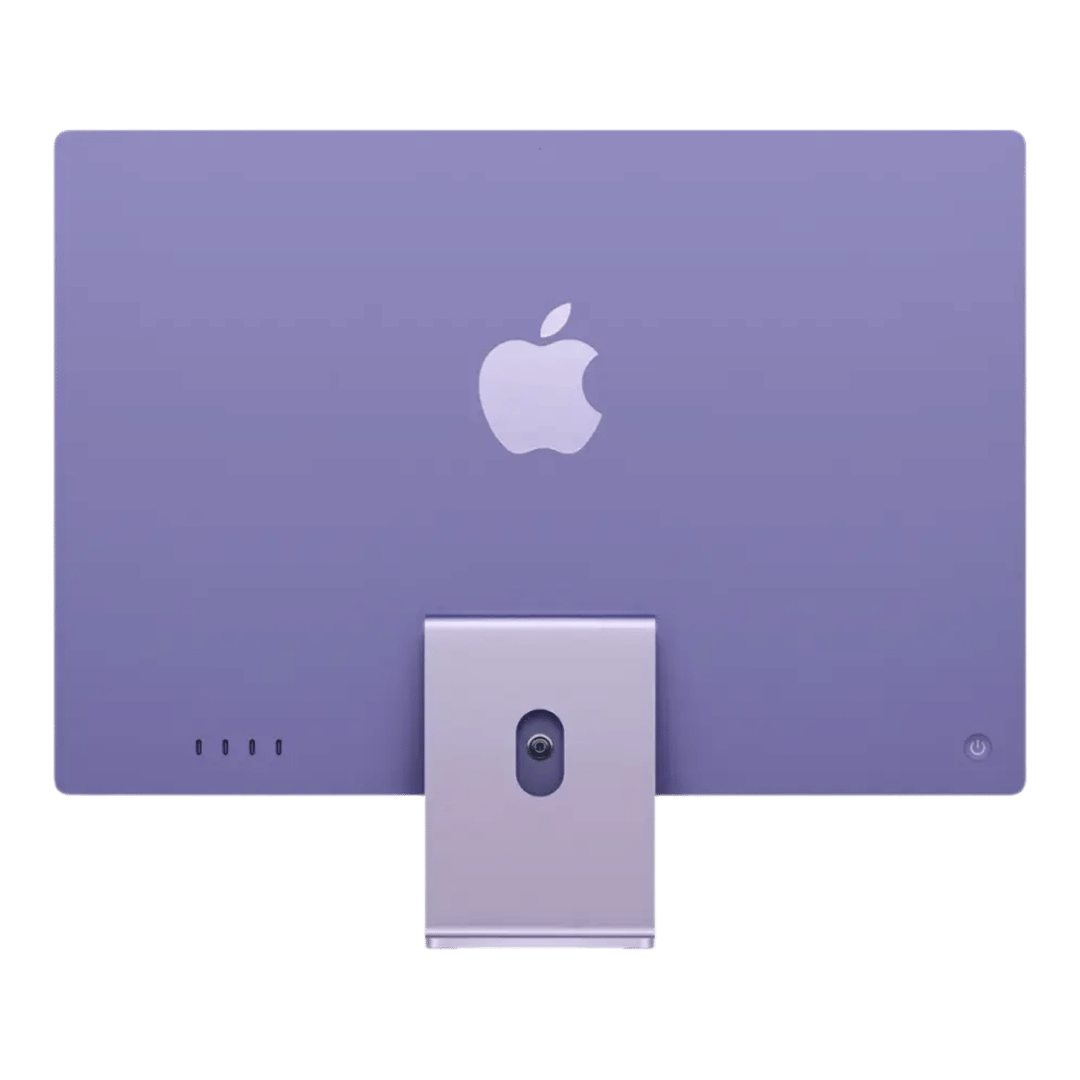 Mac 5K Retina 24 inch - Apple M4 10 - core and 10 - core GPU - 16GB RAM - 256GB SSD (2024) - Purple - Best Deal Office Furniture & Apple StoreLas_Vegas