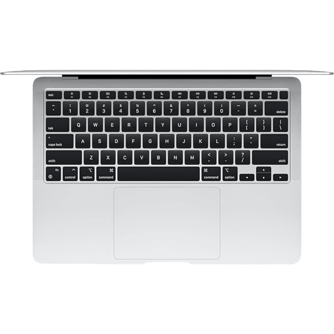 MacBook Air Retina 13.3" with Touch ID - Apple M1 8 - core and 7 - core GPU - 8GB RAM - 128GB SSD - (2020) - Silver - Best Deal Office, TV, & Apple StoreLas_Vegas