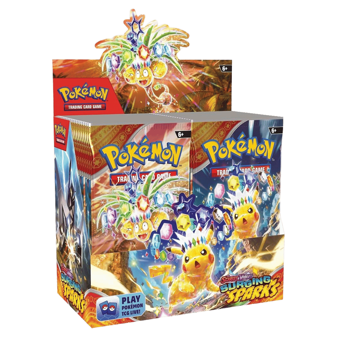 Pokemon TCG: Surging Sparks Booster Pack 36ct Display Booster Box - Best Deal Office Furniture & Apple StoreLas_Vegas
