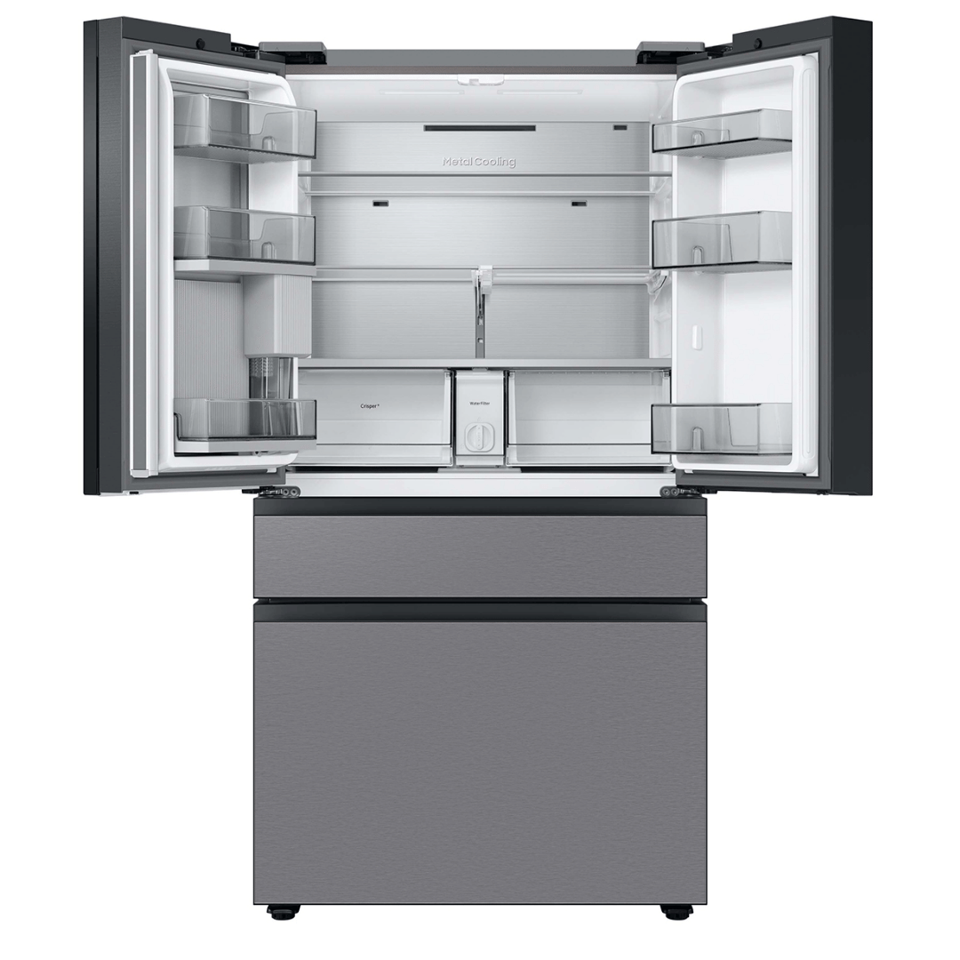 Samsung Bespoke 4 - Door French Door Refrigerator (29 cu. ft.) with Beverage Center in Stainless Steel (RF29BB8600QL) - Best Deal Office Furniture & Apple StoreLas_Vegas