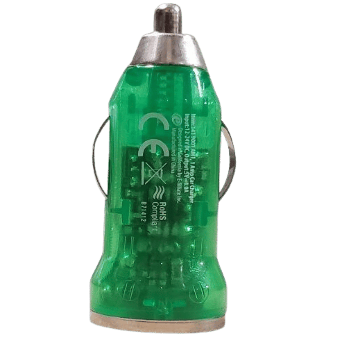 Single Port USB Cigarette Car Charger 1.0A 5W - Various Colors - Best Deal Office Furniture & Apple StoreLas_Vegas