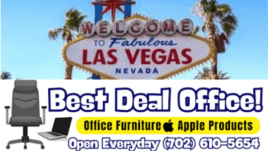 Why Las Vegas Professionals Choose Refurbished Apple and Premium Office Furniture - Best Deal Office, TV, & Apple Store