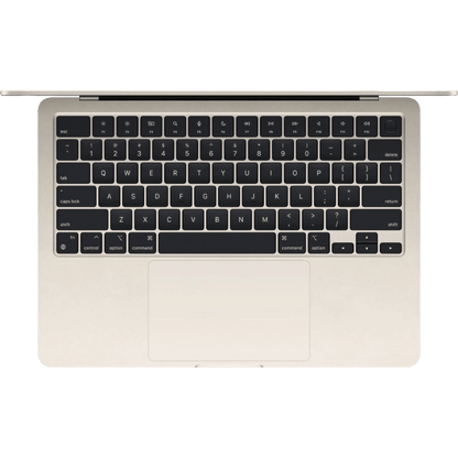 Apple MacBook Air Retina 13.6" with Touch ID- Apple M3 8-core and 8-core GPU - 16GB RAM - 256GB SSD - (2024) - Starlight