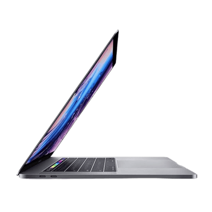 Apple MacBook Pro Retina 15.4" Laptop with Touch Bar - 2.2GHz Six-Core i7 - 16GB RAM - 512GB SSD - AMD Radeon Pro 555X (4GB) - (2018) - Space Gray
