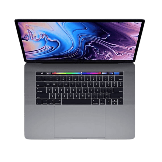 Apple MacBook Pro Retina 15.4" Laptop with Touch Bar - 2.2GHz Six-Core i7 - 16GB RAM - 512GB SSD - AMD Radeon Pro 555X (4GB) - (2018) - Space Gray