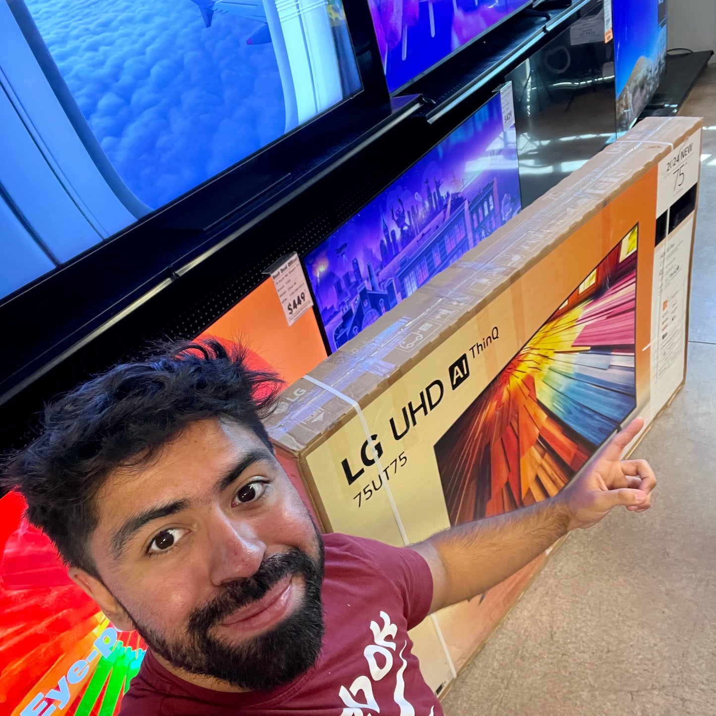 75 - inch LG UHD 4K LED Smart TV 2160P (75UT7550) - Best Deal Office, TV, & Apple StoreLas_Vegas