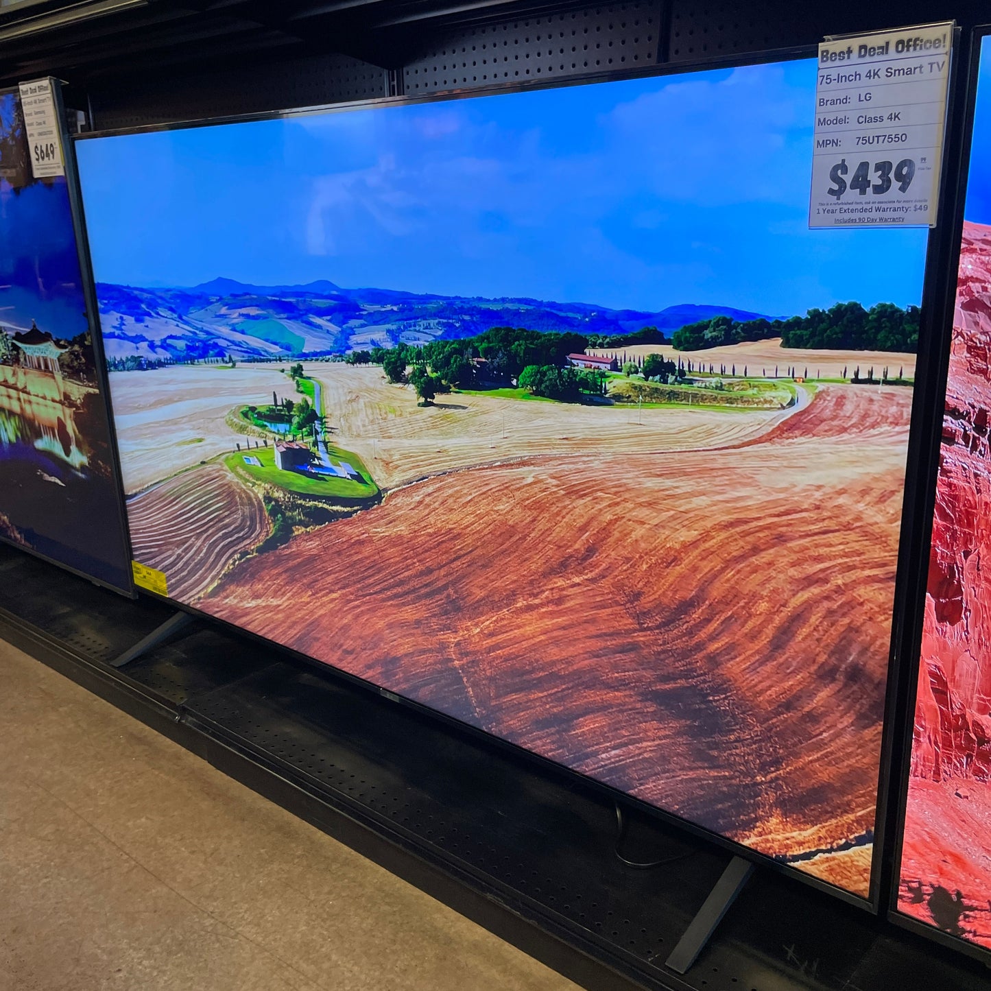 75 - inch LG UHD 4K LED Smart TV 2160P (75UT7550) - Best Deal Office, TV, & Apple StoreLas_Vegas