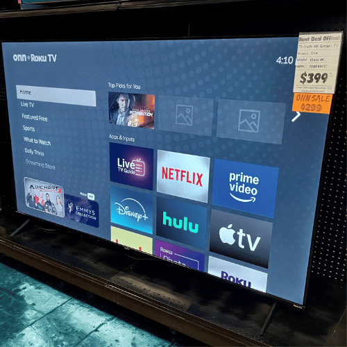 75 - Inch ONN UHD 4K LED Smart TV 2160P (100044717) - Best Deal Office, TV, & Apple StoreLas_Vegas