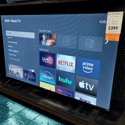 75 - Inch ONN UHD 4K LED Smart TV 2160P (100044717) - Best Deal Office, TV, & Apple StoreLas_Vegas