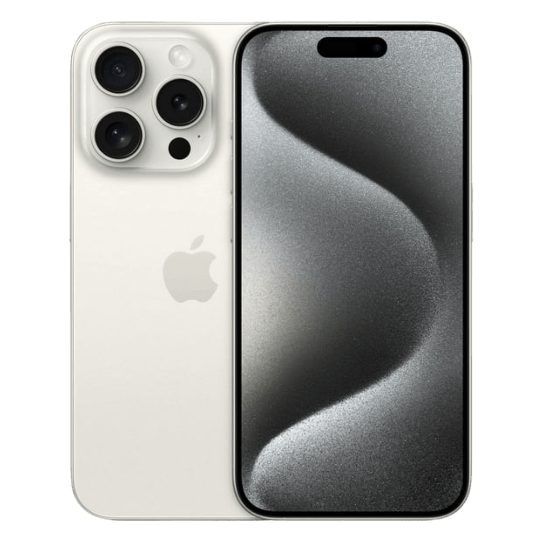 Apple iPhone 15 Pro - 256GB - (Unlocked) - White Titanium - Best Deal Office, TV, & Apple StoreLas_Vegas