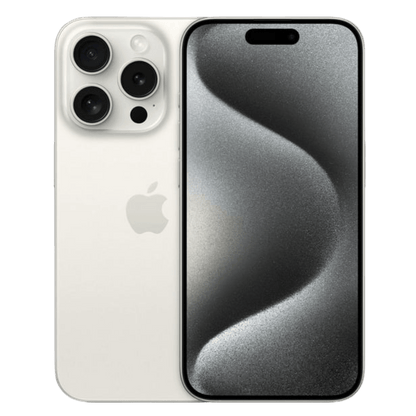 Apple iPhone 15 Pro - 256GB - (Unlocked) - White Titanium - Best Deal Office, TV, & Apple StoreLas_Vegas