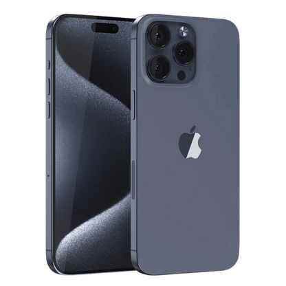 Apple iPhone 15 Pro Max - 512GB - (Unlocked) - Blue Titanium - Best Deal Office, TV, & Apple StoreLas_Vegas