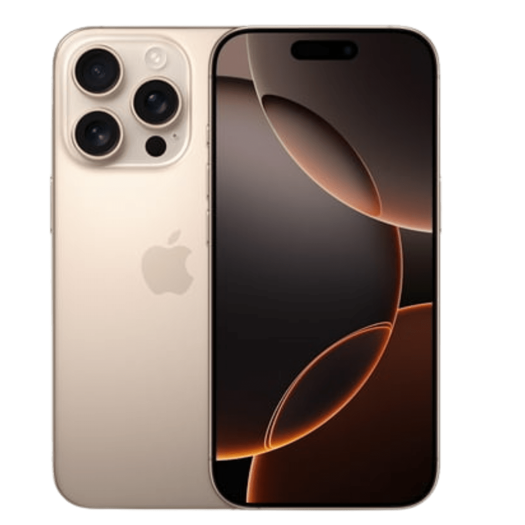 Apple iPhone 16 Pro - 128GB - (Unlocked) - Desert Titanium - Best Deal Office, TV, & Apple StoreLas_Vegas