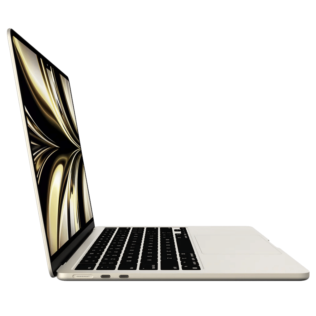 Apple MacBook Air 13.6 - inch Laptop M2 Processor 8GB Unified RAM 256GB SSD 8 Core GPU - Starlight (2022) - Best Deal Office Las_Vegas