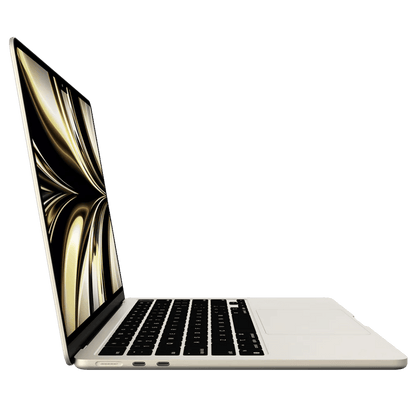 Apple MacBook Air 13.6 - inch Laptop M2 Processor 8GB Unified RAM 256GB SSD 8 Core GPU - Starlight (2022) - Best Deal Office Las_Vegas