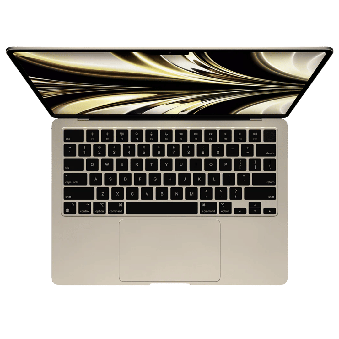 Apple MacBook Air 13.6 - inch Laptop M2 Processor 8GB Unified RAM 256GB SSD 8 Core GPU - Starlight (2022) - Best Deal Office Las_Vegas