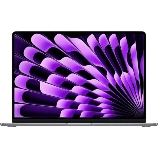Apple MacBook Air 15 - inch M2 (8 - Core CPU & 10 - Core GPU) Processor 8GB Unified RAM 256GB SSD 2023 (Space Gray) - Best Deal Office, TV, & Apple StoreLas_Vegas