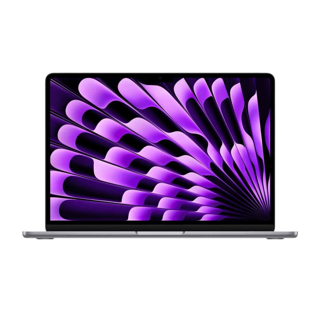 Apple MacBook Air Retina 13.6" with Touch ID - Apple M3 8 - core and 8 - core GPU - 16GB RAM - 256GB SSD - (2024) - Space Gray - Best Deal Office, TV, & Apple StoreLas_Vegas