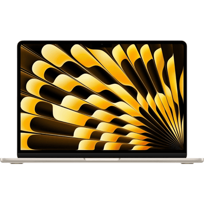 Apple MacBook Air Retina 13.6" with Touch ID - Apple M3 8 - core and 8 - core GPU - 16GB RAM - 256GB SSD - (2024) - Starlight - Best Deal Office, TV, & Apple StoreLas_Vegas