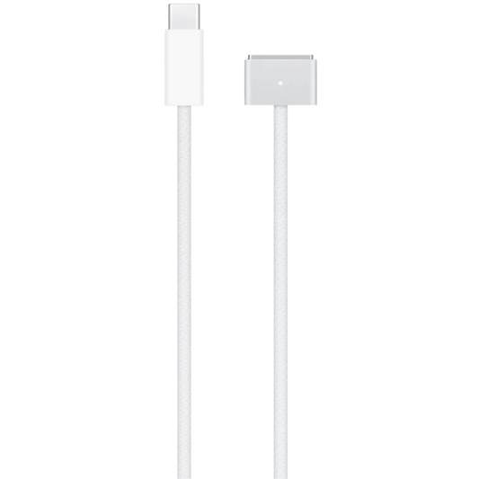 Apple USB - C to MagSafe 3 Cable (2m) Silver – Fast Charging for MacBook Pro 14" & 16" M4/M3/M2/M1 - Best Deal Office, TV, & Apple StoreLas_Vegas