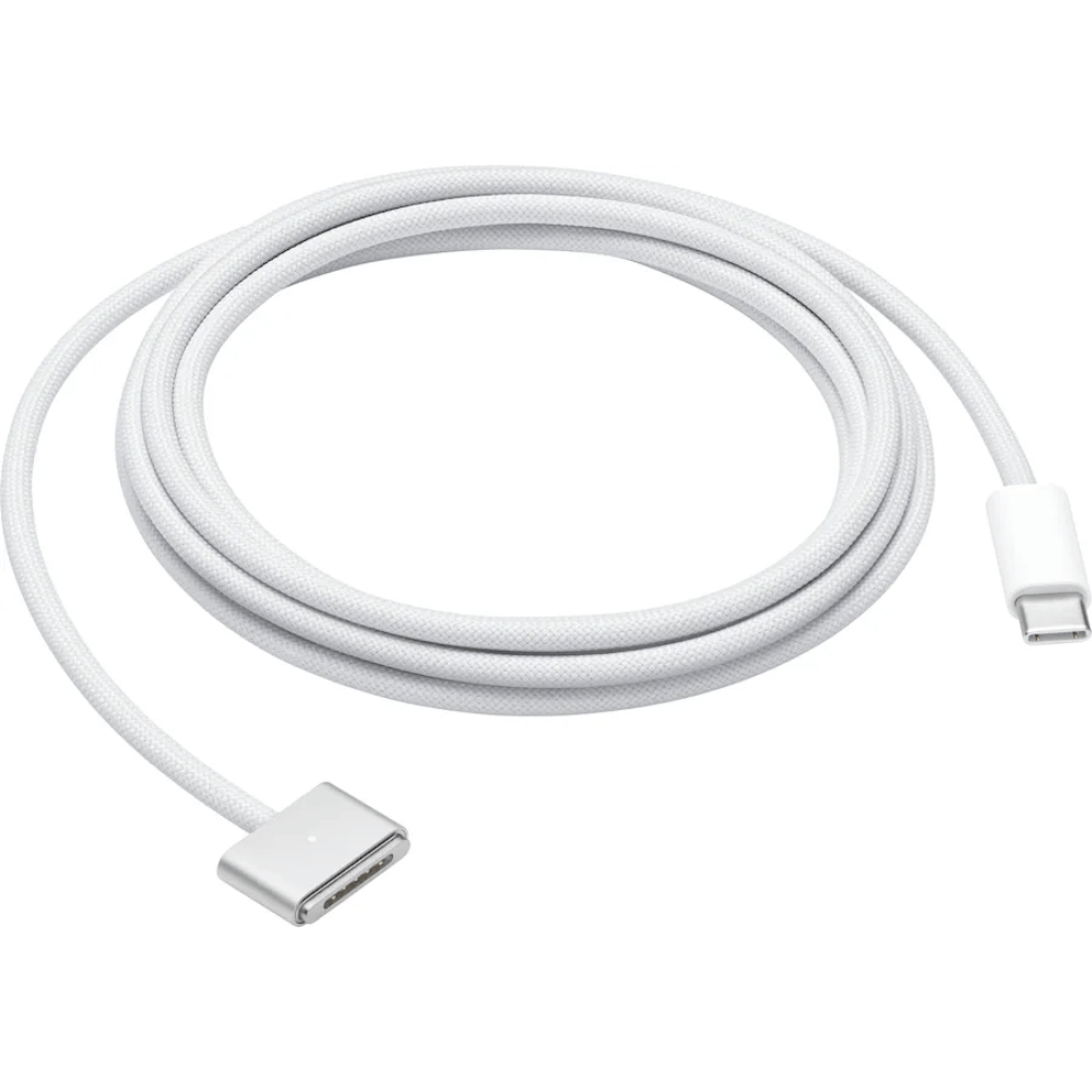 Apple USB - C to MagSafe 3 Cable (2m) Silver – Fast Charging for MacBook Pro 14" & 16" M4/M3/M2/M1 - Best Deal Office, TV, & Apple StoreLas_Vegas