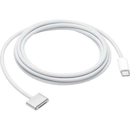 Apple USB - C to MagSafe 3 Cable (2m) Silver – Fast Charging for MacBook Pro 14" & 16" M4/M3/M2/M1 - Best Deal Office, TV, & Apple StoreLas_Vegas