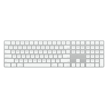 Apple Wireless Bluetooth Magic Keyboard with 10 Key Numeric Keypad - A1843 (MQ052LL/A) - Silver - Best Deal Office Furniture & Apple StoreLas_Vegas