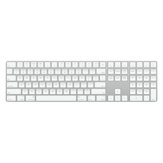 Apple Wireless Bluetooth Magic Keyboard with 10 Key Numeric Keypad - A1843 (MQ052LL/A) - Silver - Best Deal Office Furniture & Apple StoreLas_Vegas