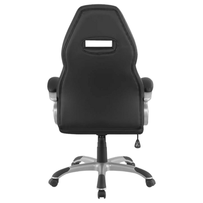 Bruce Upholstered Adjustable Home Office Chair Black - Best Deal Office Las_Vegas