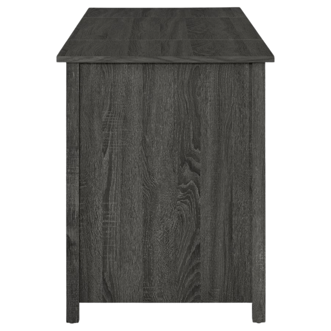 Dylan 60 - inch 4 - drawer Lift Top Office Desk Weathered Grey - Best Deal Office Las_Vegas