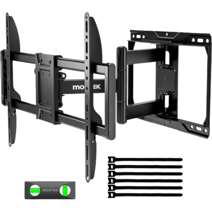 Full Motion Single Arm Articulating TV Wall Mount for 43" to 75" Flat Screen TVs (HW1272) - Best Deal Office, TV, & Apple StoreLas_Vegas