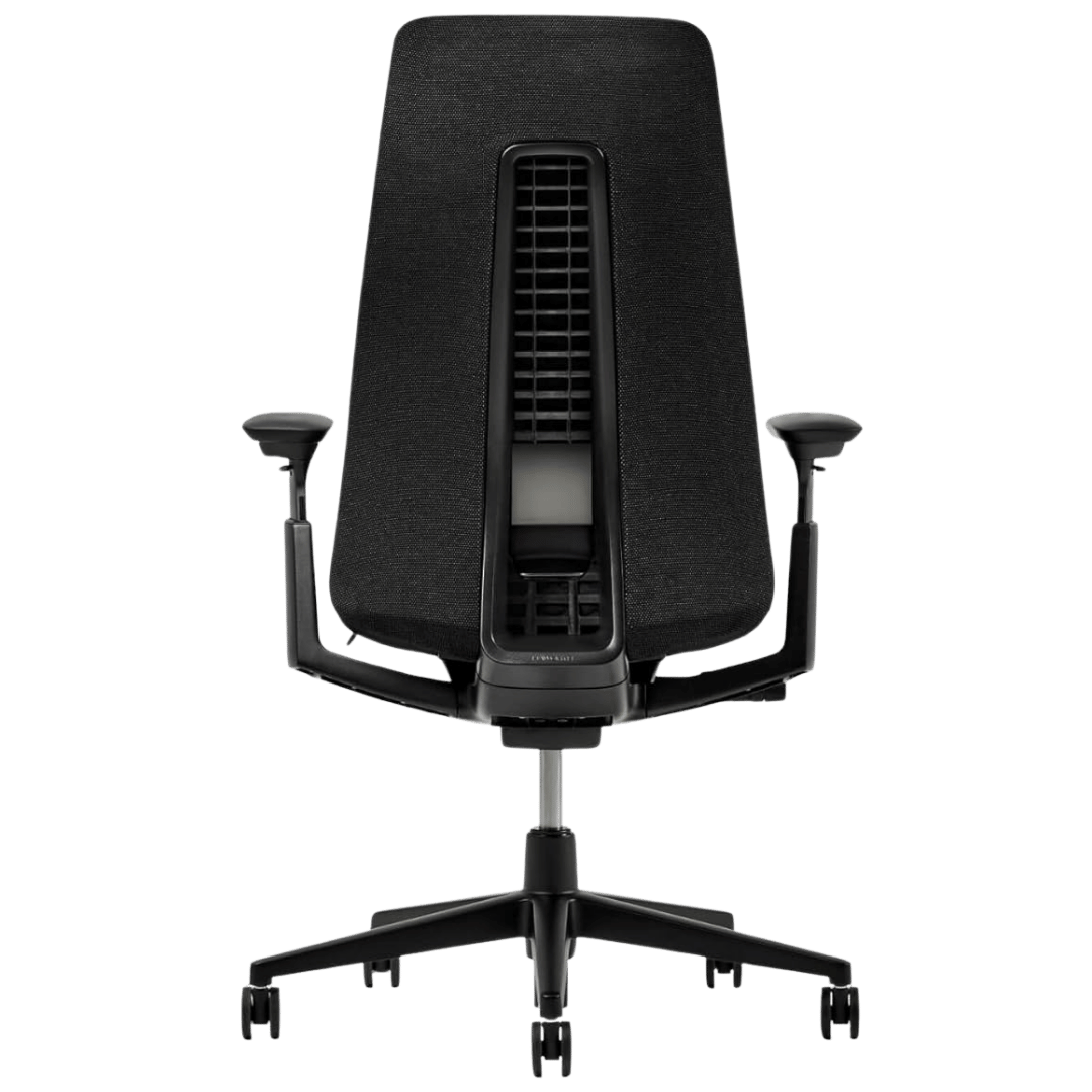 Haworth Fern Ergonomical Executive Office Chair (Charcoal Black Digital Knit) - Best Deal Office Furniture & Apple StoreLas_Vegas