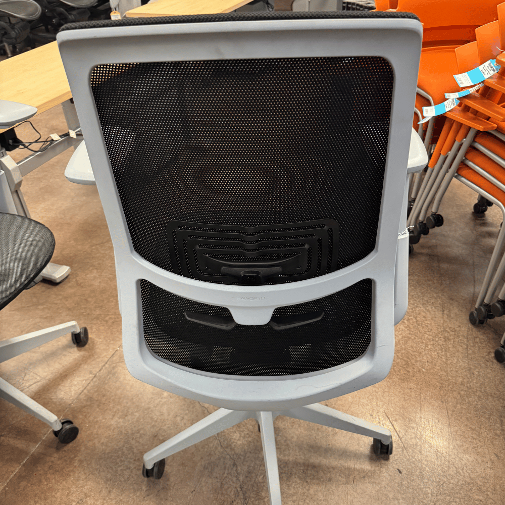 Haworth Soji Office Chair - Black Mesh/Gray Frame - Best Deal Office Las_Vegas