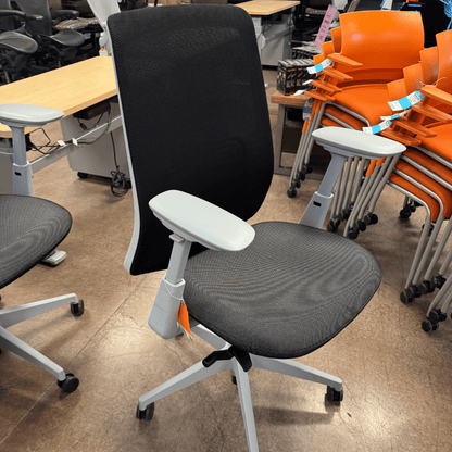 Haworth Soji Office Chair - Black Mesh/Gray Frame - Best Deal Office Las_Vegas