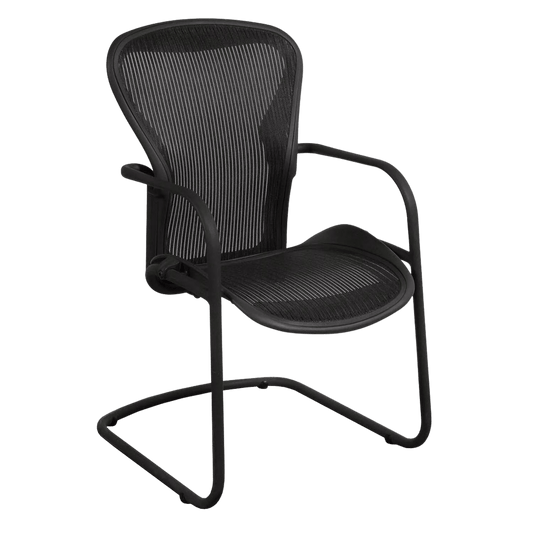 Herman Miller Aeron Mesh Side Office Chair (Black/Graphite) - Best Deal Office Furniture & Apple StoreLas_Vegas
