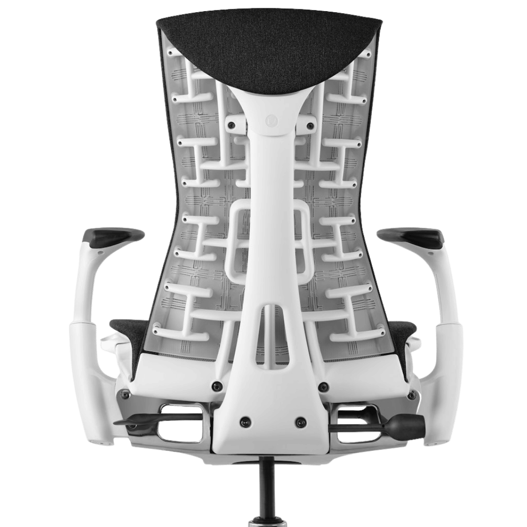Herman Miller Embody Ergonomic Office Chair (White/Black) - Best Deal Office, TV, & Apple StoreLas_Vegas