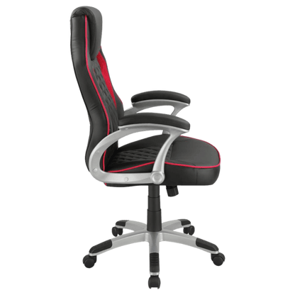 Lucas Upholstered Office Chair Black and Red - Best Deal Office Las_Vegas