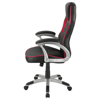 Lucas Upholstered Office Chair Black and Red - Best Deal Office Las_Vegas