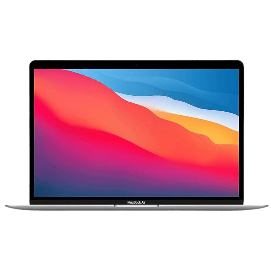 MacBook Air Retina 13.3" with Touch ID - Apple M1 8 - core and 7 - core GPU - 8GB RAM - 128GB SSD - (2020) - Silver - Best Deal Office, TV, & Apple StoreLas_Vegas