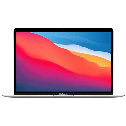 MacBook Air Retina 13.3" with Touch ID - Apple M1 8 - core and 7 - core GPU - 8GB RAM - 128GB SSD - (2020) - Silver - Best Deal Office, TV, & Apple StoreLas_Vegas