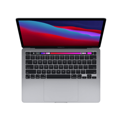 MacBook Pro Retina 13.3" Laptop with Touch Bar - Apple M1 8 - core and 8 - core GPU - 8GB RAM - 256GB SSD - (2020) - Space Grey - Best Deal Office Furniture & Apple StoreLas_Vegas