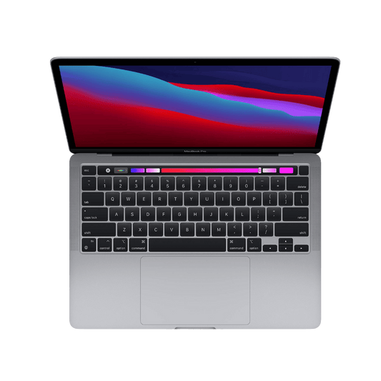 MacBook Pro Retina 13.3" Laptop with Touch Bar - Apple M1 8 - core and 8 - core GPU - 8GB RAM - 256GB SSD - (2020) - Space Grey - Best Deal Office Furniture & Apple StoreLas_Vegas