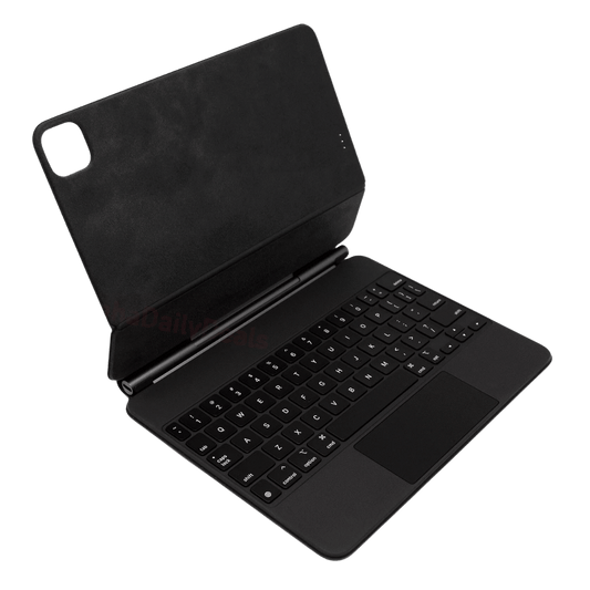 Magic Keyboard for 12.9 - inch iPad (2021) - Black - QWERTY (Very Good) - Best Deal Office Furniture & Apple StoreLas_Vegas
