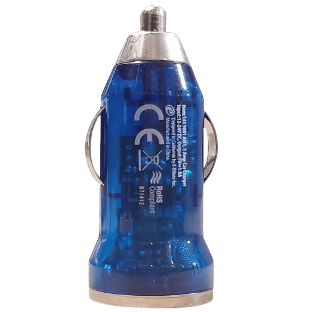 Single Port USB Cigarette Car Charger 1.0A 5W - Various Colors - Best Deal Office Furniture & Apple StoreLas_Vegas