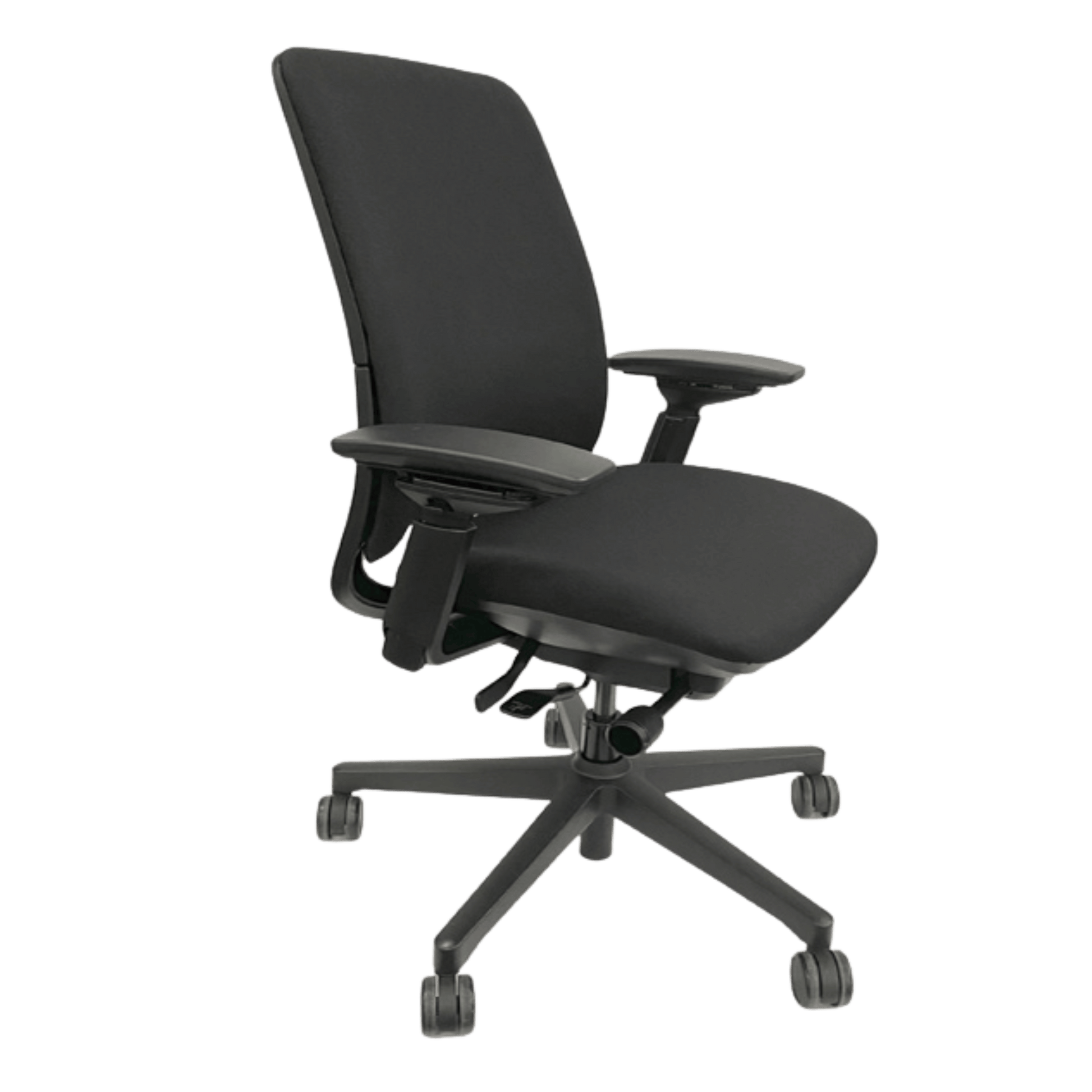 Steelcase Amia Ergonomic Office Chair (Black Cloth/Black Frame) - Best Deal Office Las_Vegas