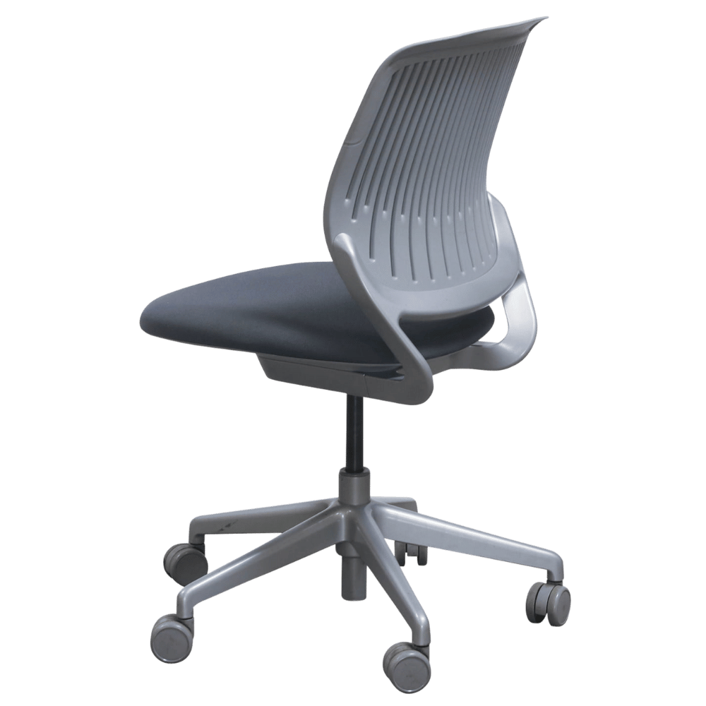 Steelcase Cobi Armless Office Chair Silver - Best Deal Office Las_Vegas