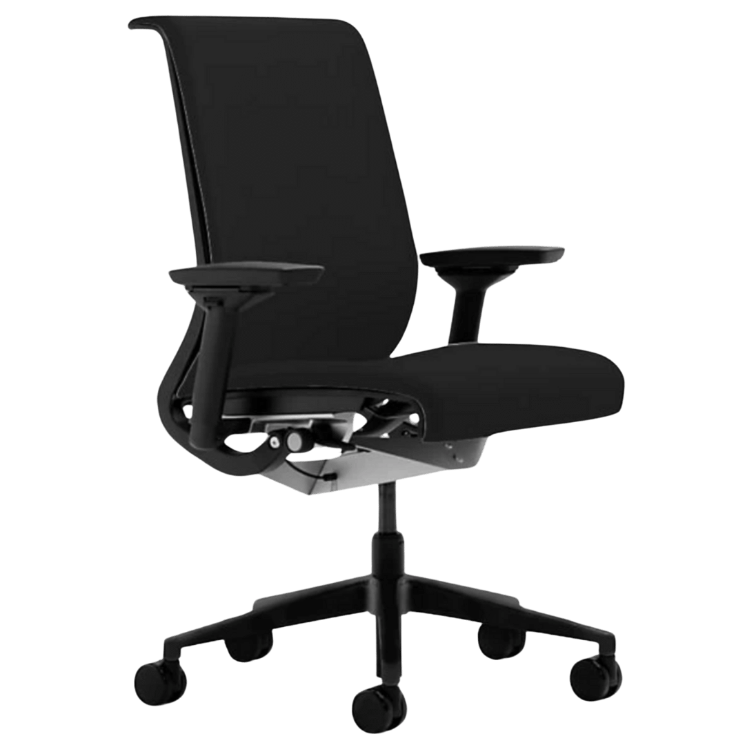 Steelcase Think V2 Office Chair (Black Cloth/Black Frame) - Best Deal Office Furniture & Apple StoreLas_Vegas